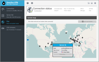 Shellfire VPN screenshot 4