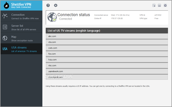 Shellfire VPN screenshot 5