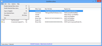 ShellMenuNew screenshot 2