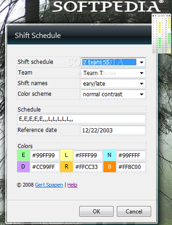 Shift Schedule screenshot 2