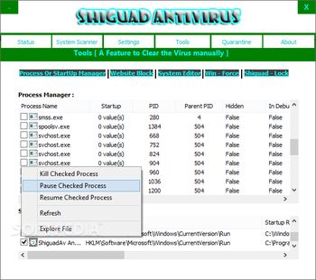 ShiguadAv Antivirus screenshot 4