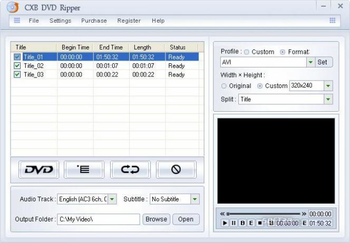 Shine DVD Ripper screenshot 3