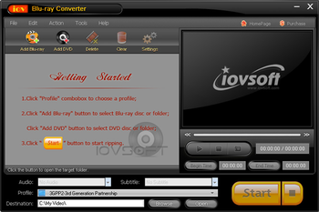 Shinesoft Blu-ray Converter screenshot