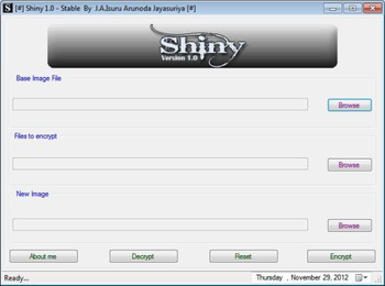 Shiny screenshot