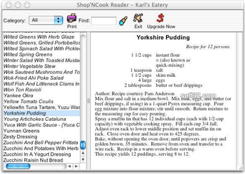 Shop'NCook Cookbook Reader for Mac screenshot 3