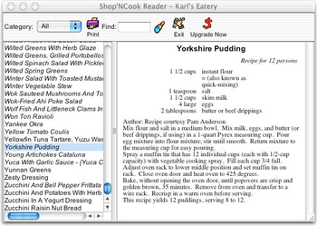 Shop'NCook Cookbook Reader screenshot 2