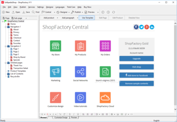 ShopFactory Pro screenshot 2
