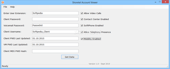 Shoretel Account Viewer screenshot 2