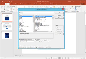 Shortcut Manager for PowerPoint screenshot 2