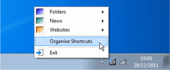 Shortcut Organiser screenshot