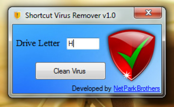 Shortcut Virus Remover screenshot