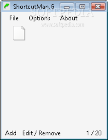 ShortcutMan.G screenshot