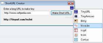 ShortURL Creator screenshot