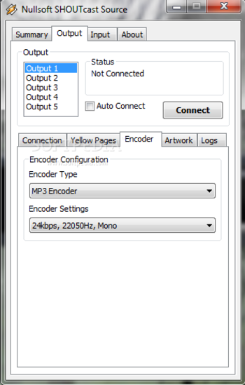 SHOUTcast DSP Plug-In for Winamp screenshot 4