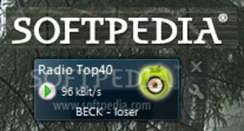 Shoutcast Gadget â€“ Radio Top40 Edition screenshot
