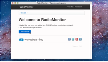 SHOUTcast Radio Statistics screenshot