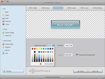 ShoutDesigner Button Graphics screenshot 2