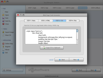 ShoutDesigner Button Graphics screenshot 4
