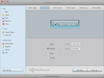 ShoutDesigner Button Graphics screenshot 5