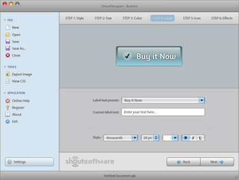 ShoutDesigner Button Graphics screenshot 6