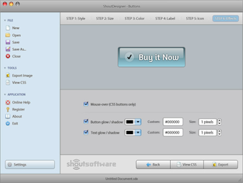 ShoutDesigner Button Graphics screenshot 7