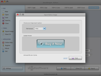ShoutDesigner Button Graphics screenshot 8