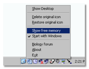 Show Desktop alternative screenshot