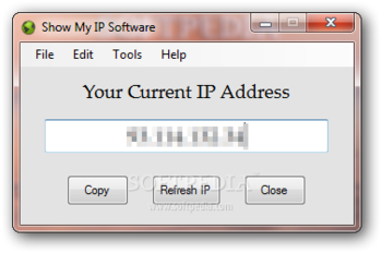 Show My IP Software screenshot