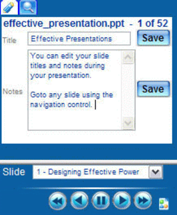 ShowDirector for PowerPoint screenshot