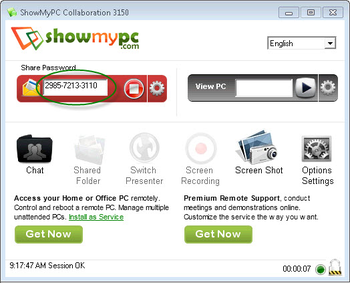 ShowMyPC Collaboration screenshot