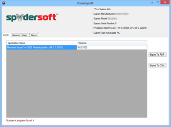 Showmysoft screenshot 2