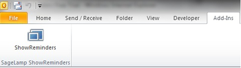 ShowReminders for Microsoft Outlook  screenshot