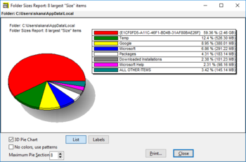 ShowSize Disk Space Analyzer screenshot