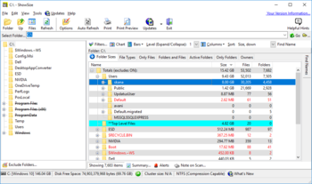 ShowSize Disk Space Analyzer screenshot 3