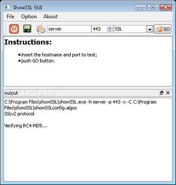 ShowSSL screenshot