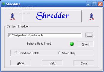 Shredder screenshot