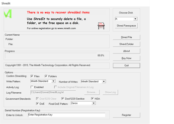 ShredIt for Windows screenshot 4