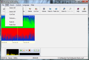 Shuangs Audio Editor screenshot 2