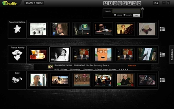 Shufflr Social Video Browser screenshot