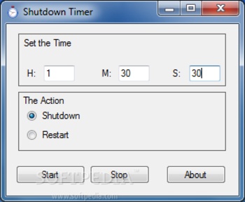 Shutdown Timer screenshot