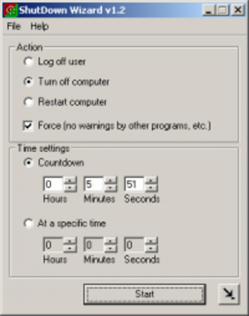 ShutDown Timer screenshot