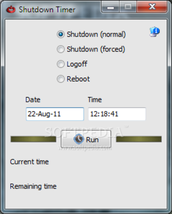 Shutdown Timer screenshot