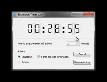 Shutdown Timer screenshot