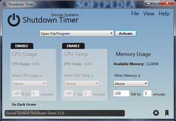 Shutdown Timer Portable screenshot 4