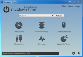 Shutdown Timer Portable  screenshot