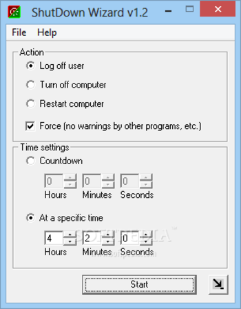 ShutDown Wizard screenshot