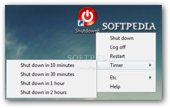 Shutdown8 Portable screenshot