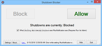 shutdownBlocker screenshot