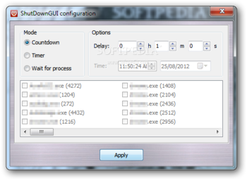 ShutDownGUI screenshot 2