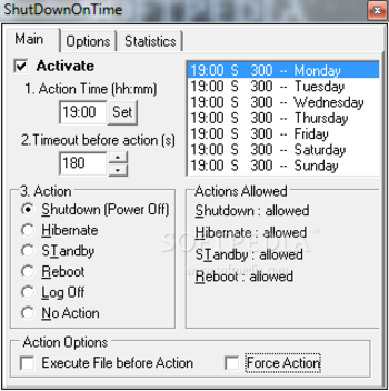 ShutDownOnTime screenshot